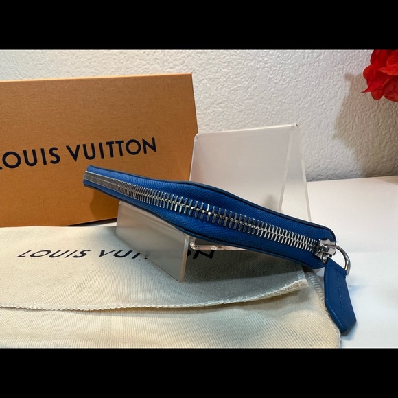 Louis Vuitton Damier Graphite Blue Vasco Wallet - Picture 8 of 12